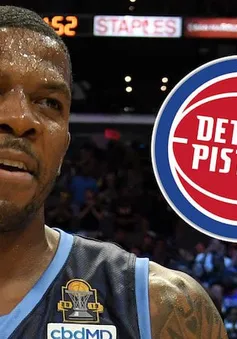 Detroit Pistons ký hợp đồng với Joe Johnson