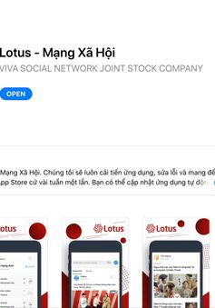 Hôm nay (16/9), mạng xã hội Việt Lotus ra mắt với phiên bản Open Beta