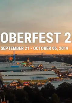 Lễ hội bia truyền thống Oktoberfest 2019 gắn với chủ đề bảo vệ môi trường, chống biến đổi khí hậu