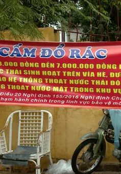 Chuyển biến tích cực trong vận động người dân không xả rác