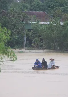 Đề phòng lũ trên sông Ngàn Sâu, Hà Tĩnh