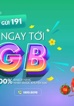 Viettel tặng data 4G cho tất cả các khách hàng trong dịp Tết