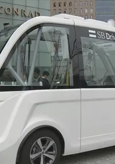 Nhật Bản triển khai xe bus tự lái miễn phí