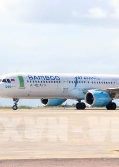 Bamboo Airways khai thác chuyến bay quốc tế đầu tiên đến Quy Nhơn