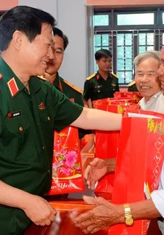 Đại tướng Ngô Xuân Lịch thăm và chúc Tết tại tỉnh Bình Phước
