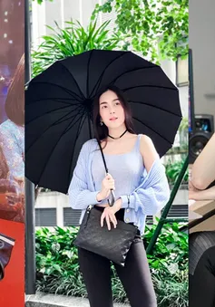 Ngắm các nữ diễn viên, MC lên đồ ngày trở lạnh