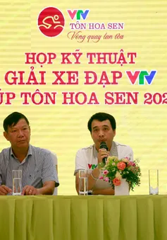 BTC họp kỹ thuật chuẩn bị chuyên môn Giải xe đạp VTV Cúp Tôn Hoa Sen 2020