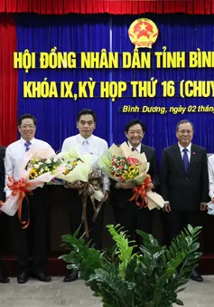 Bầu bổ sung chức danh Chủ tịch, Phó Chủ tịch UBND tỉnh Bình Dương