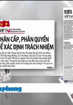 Góp ý dự thảo văn kiện Đại hội XIII: Phát huy trí tuệ, quyền làm chủ của toàn dân