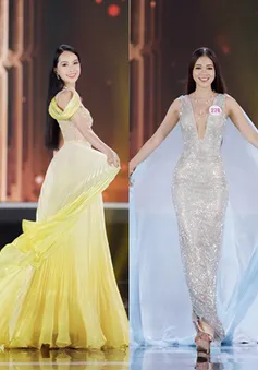 Top 15 Chung kết Hoa hậu Việt Nam 2020 lộng lẫy trình diễn đầm dạ hội