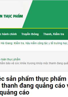 Sử dụng hình ảnh, uy tín của nhân viên y tế quảng cáo phóng đại công dụng thực phẩm Xương khớp Mộc Thanh