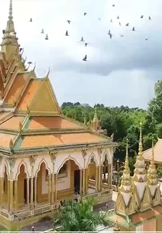 Chùa cò đặc biệt ở Trà Vinh