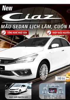 Ciaz mới – Lựa chọn phù hợp cho doanh nhân cần xây dựng hình ảnh chuyên nghiệp