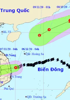 Liên tiếp xuất hiện bão, áp thấp nhiệt đới trên Biển Đông