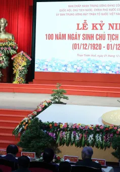 Kỷ niệm 100 năm ngày sinh Chủ tịch nước Lê Đức Anh