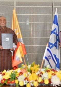 Bhutan - quốc gia thứ 5 thiết lập quan hệ ngoại giao với Israel