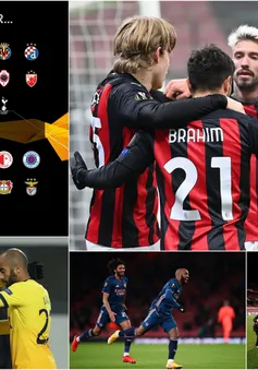 Kết quả Europa League sáng 4/12: AC Milan và Tottenham vượt qua vòng bảng