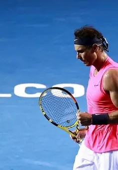 ATP Acapulco 2020: Rafael Nadal thẳng tiến vào vòng 3