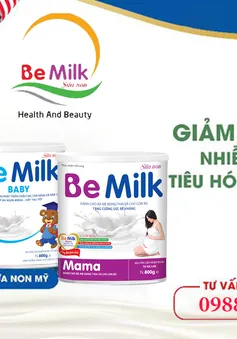 Be Milk - Thương hiệu sữa non chất lượng quốc tế cho người Việt