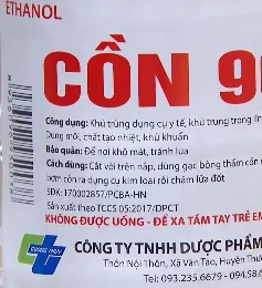 Có thể khởi tố hình sự hành vi sản xuất cồn y tế giả