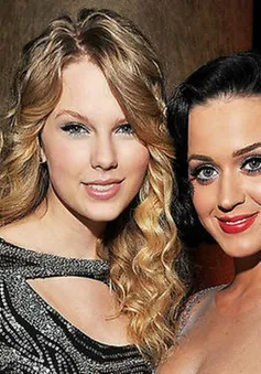 Taylor Swift và Katy Perry vẫn không thân thiết dù đã làm hòa