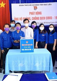 Quyên góp hỗ trợ phòng chống  dịch COVID-19 tại Bạc Liêu