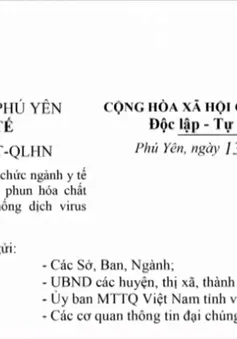 Cẩn trọng tình trạng mạo danh để phun hóa chất phòng dịch có thu phí