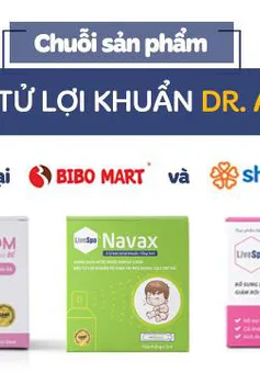 Thương hiệu “Bào tử lợi khuẩn Dr. ANH” đã có mặt tại hệ thống Bibo Mart và Shop trẻ thơ