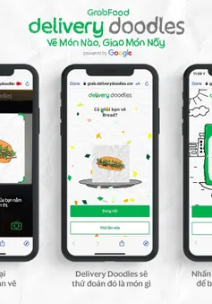 Grab ra mắt Delivery Doodles, biến nét vẽ nghịch ngợm của trẻ thành món ăn