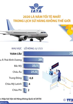 2020 là năm tồi tệ nhất trong lịch sử hàng không thế giới