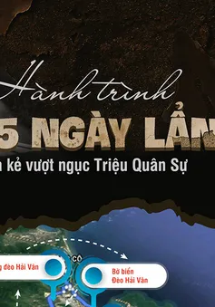 [INFOGRAPHIC] 15 ngày lẩn trốn, Triệu Quân Sự làm những gì, đi những đâu?