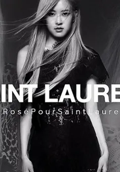 Rosé (BLACKPINK) trở thành đại sứ toàn cầu của Saint Laurent