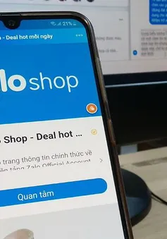 “Sàn thương mại điện tử” Zalo Shop chưa được cấp phép