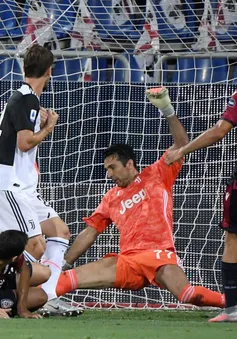 Cagliari 2-0 Juventus: Bà Đầm Già thất bại bất ngờ trước Cagliari