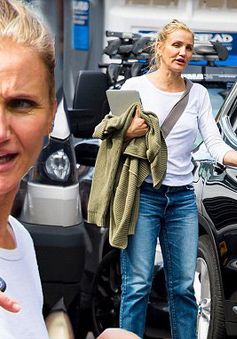 Cameron Diaz đã tìm thấy "bình yên" khi nghỉ đóng phim