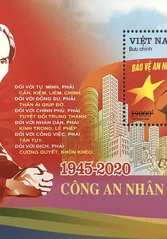 Phát hành bộ tem “Công an nhân dân Việt Nam”