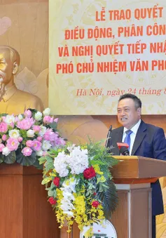 Chân dung tân Phó Chủ nhiệm Văn phòng Quốc hội Trần Sỹ Thanh