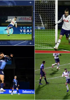 Tottenham thắng đậm đội hạng Nhất để giành quyền vào vòng 5 FA Cup