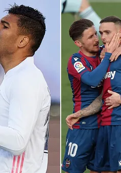 Real Madrid 1-2 Levante: Cú sốc tại Madrid