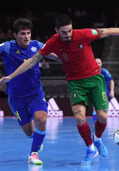 VIDEO Highlights | ĐT Bồ Đào Nha 2-2 (pen: 4-3) ĐT Kazakhstan | Bán kết FIFA Futsal World Cup Lithuania 2021™