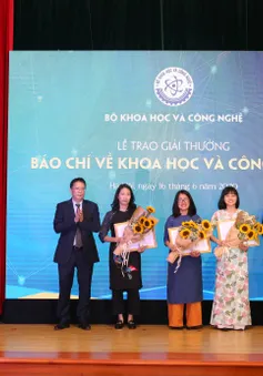 VTV đoạt Giải nhất Giải thưởng báo chí về Khoa học và Công nghệ năm 2020