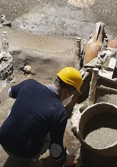 Khai quật "phòng nô lệ" trong một biệt thự thời kỳ La Mã