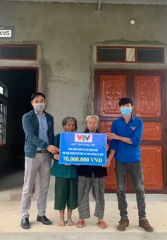 Quỹ Tấm lòng Việt hỗ trợ xây nhà cho người dân bị ảnh hưởng bởi bão lũ