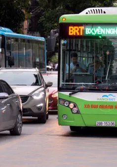 Hà Nội sẽ nghiên cứu tổ chức 14 làn ưu tiên cho xe bus nhanh BRT