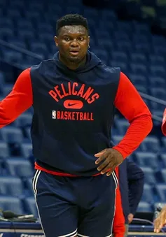 New Orleans Pelicans nhận tin vui từ Zion Williamson