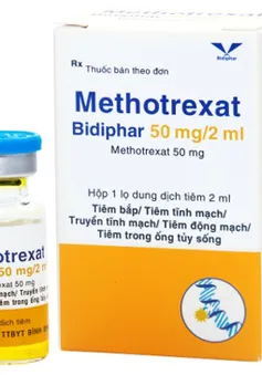 Thu hồi lô thuốc Methotrexat Bidiphar không đạt tiêu chuẩn chất lượng