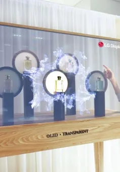 LG sẽ trình làng hàng loạt màn hình OLED trong suốt đa năng tại CES 2022