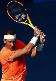 "Vua đất nện" Nadal lần thứ 13 vào tứ kết Australia mở rộng