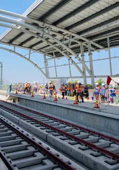 Thi công hệ thống cấp điện toàn tuyến metro Bến Thành - Suối Tiên