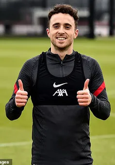 Diogo Jota đem niềm hi vọng nhỏ nhoi cho Liverpool